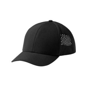 Unisex Breathable Mesh Cap in Black Unisex Casual Wear